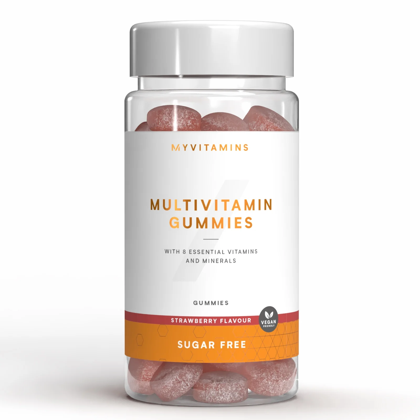 Multivitamin Gummies - 60gummies - Sugar Free Strawberry Image 1