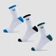 MP Colour Tipped Socks (3 Pack) - Multi