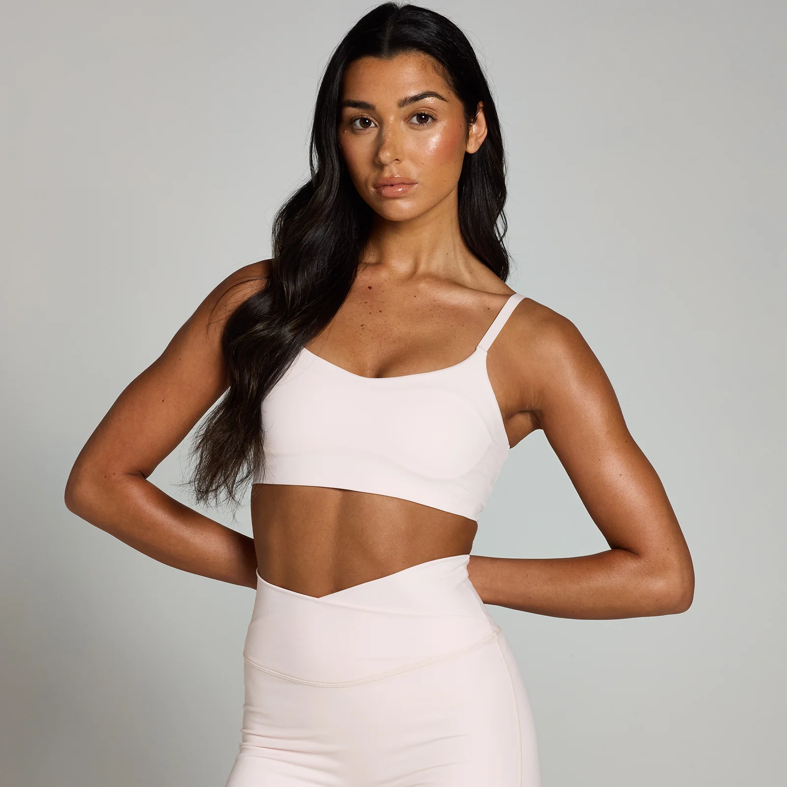 MP Women's Tempo Sports Bra - Baby Pink - XXL Image 1