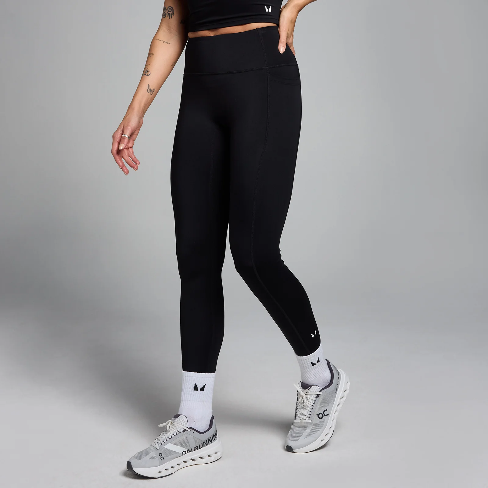 MP Women's Active Pocket Leggings - Black - XS Image 1
