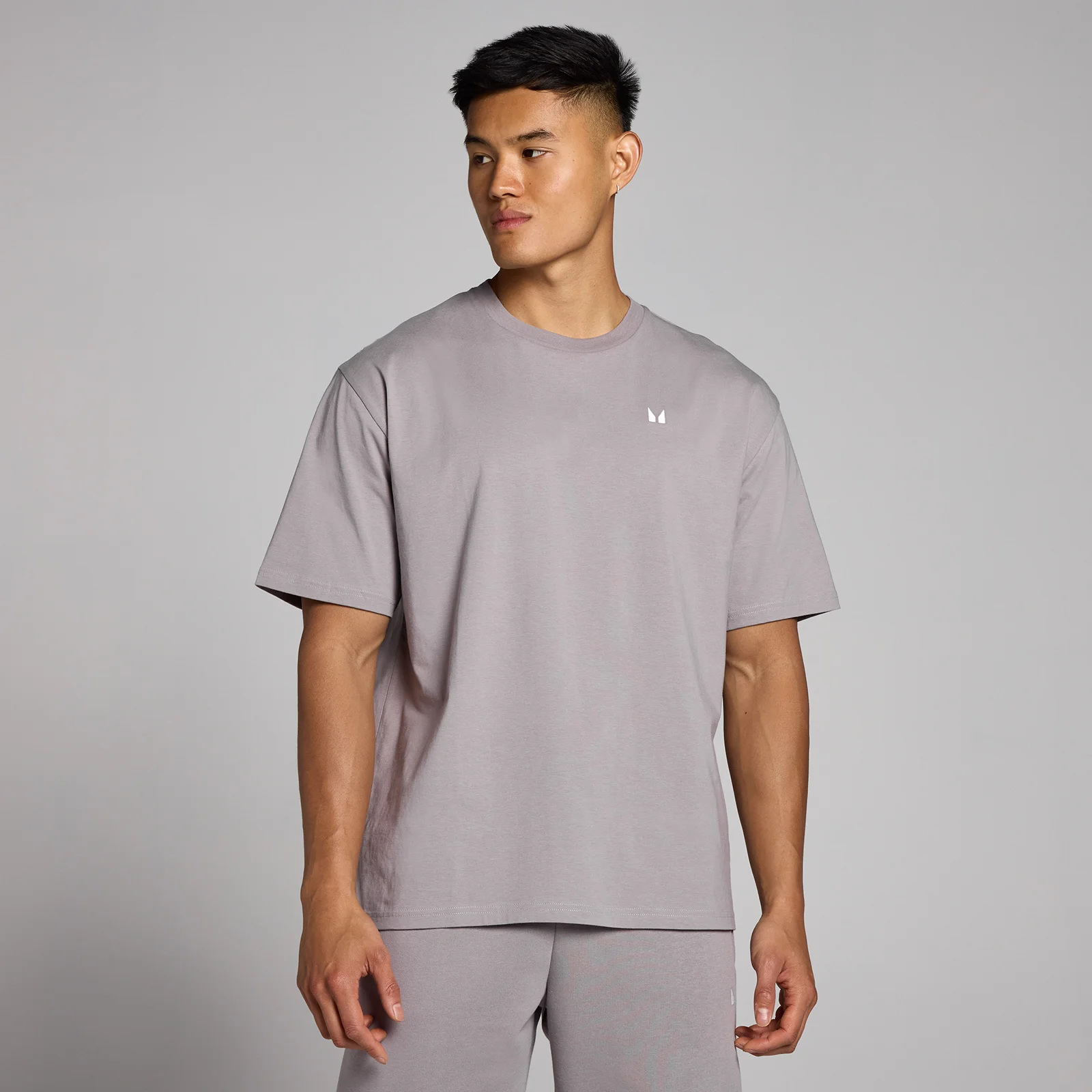 MP Men's Rest Day Oversized T-Shirt - Mushroom - L Image 1