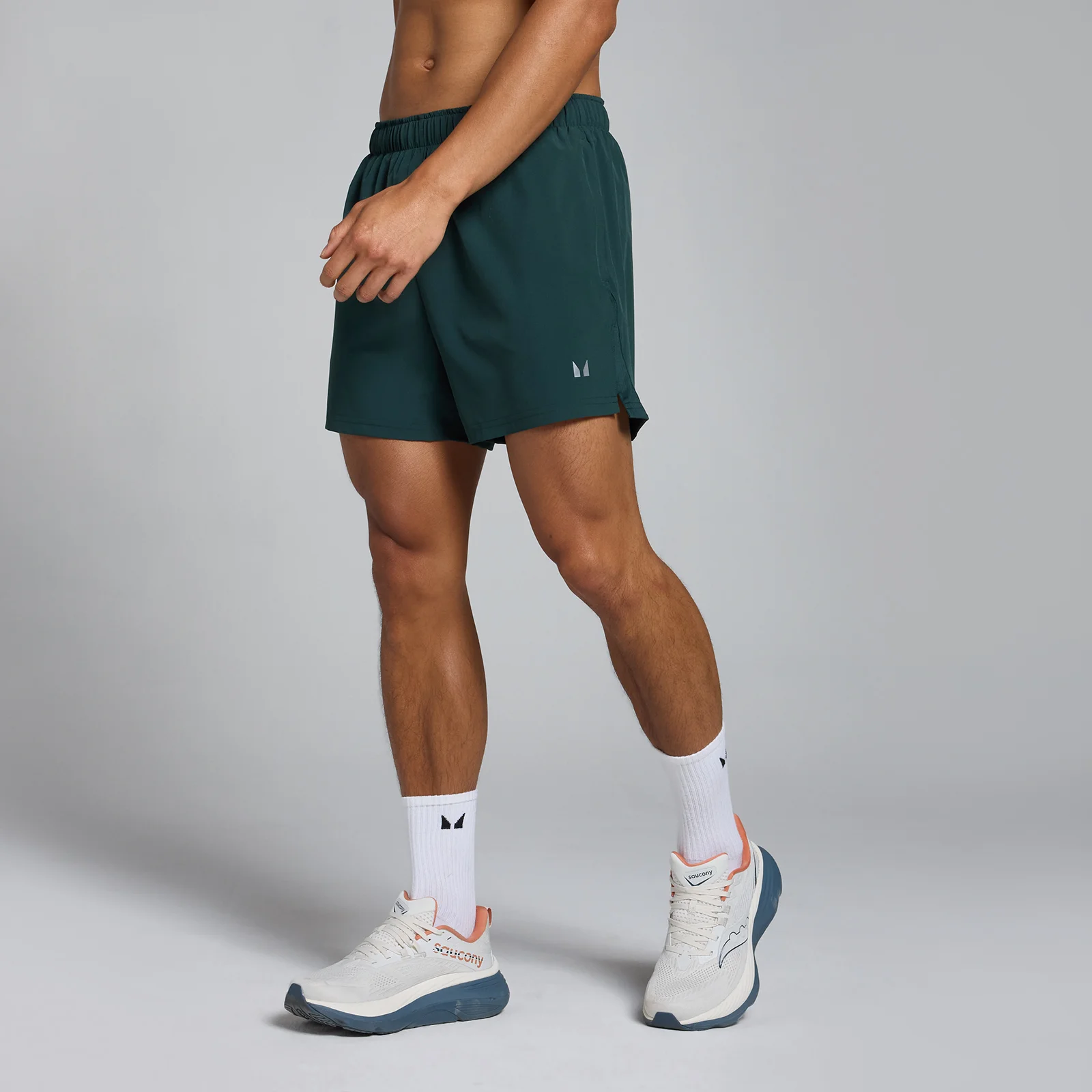 MP Men's Tempo 5 Inch Shorts - Deep Green - L Image 1