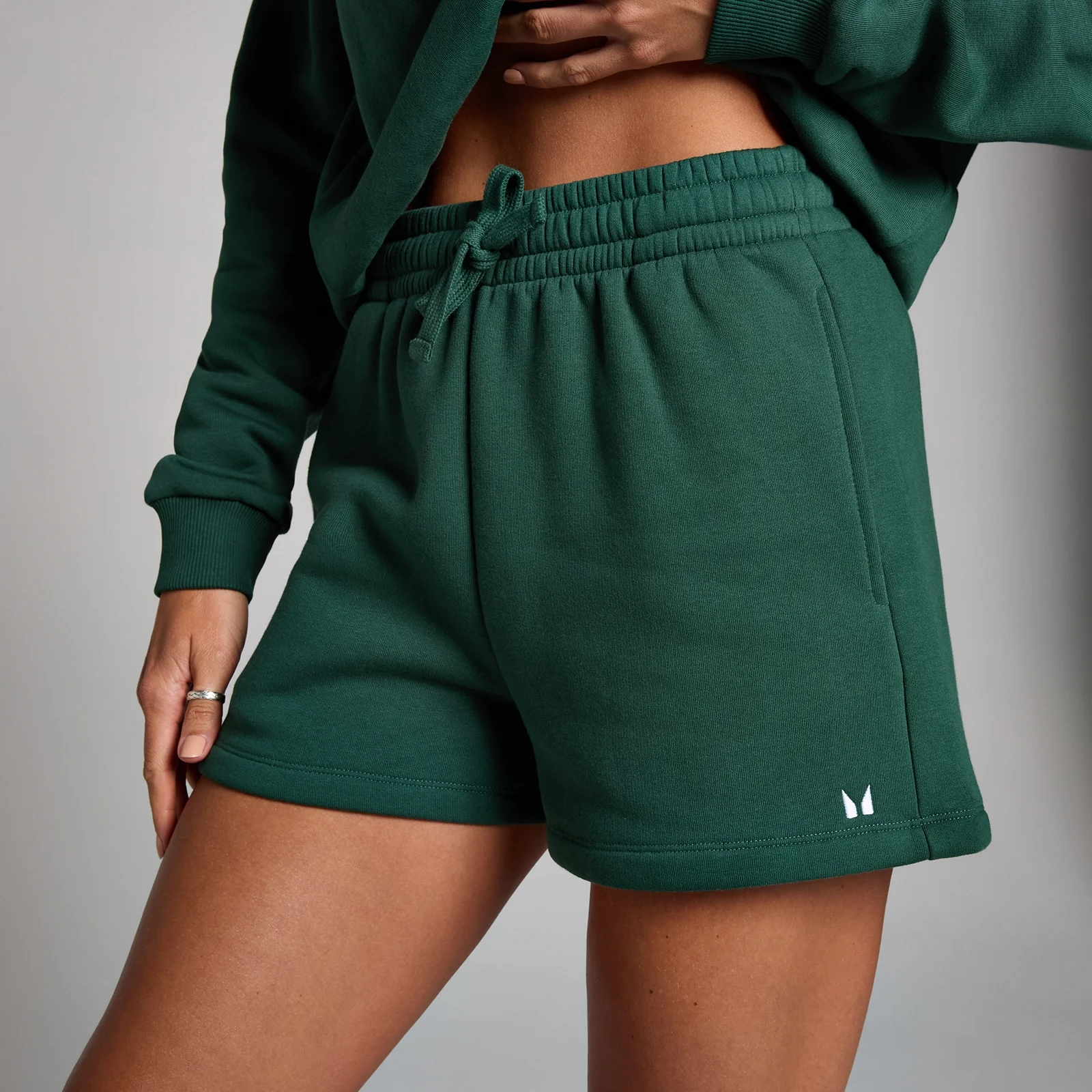 MP Women's Basics Sweatshorts - Racing Green - L Image 1