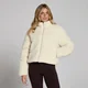 MP Women's Borg Puffer Jacket - Soft Cream