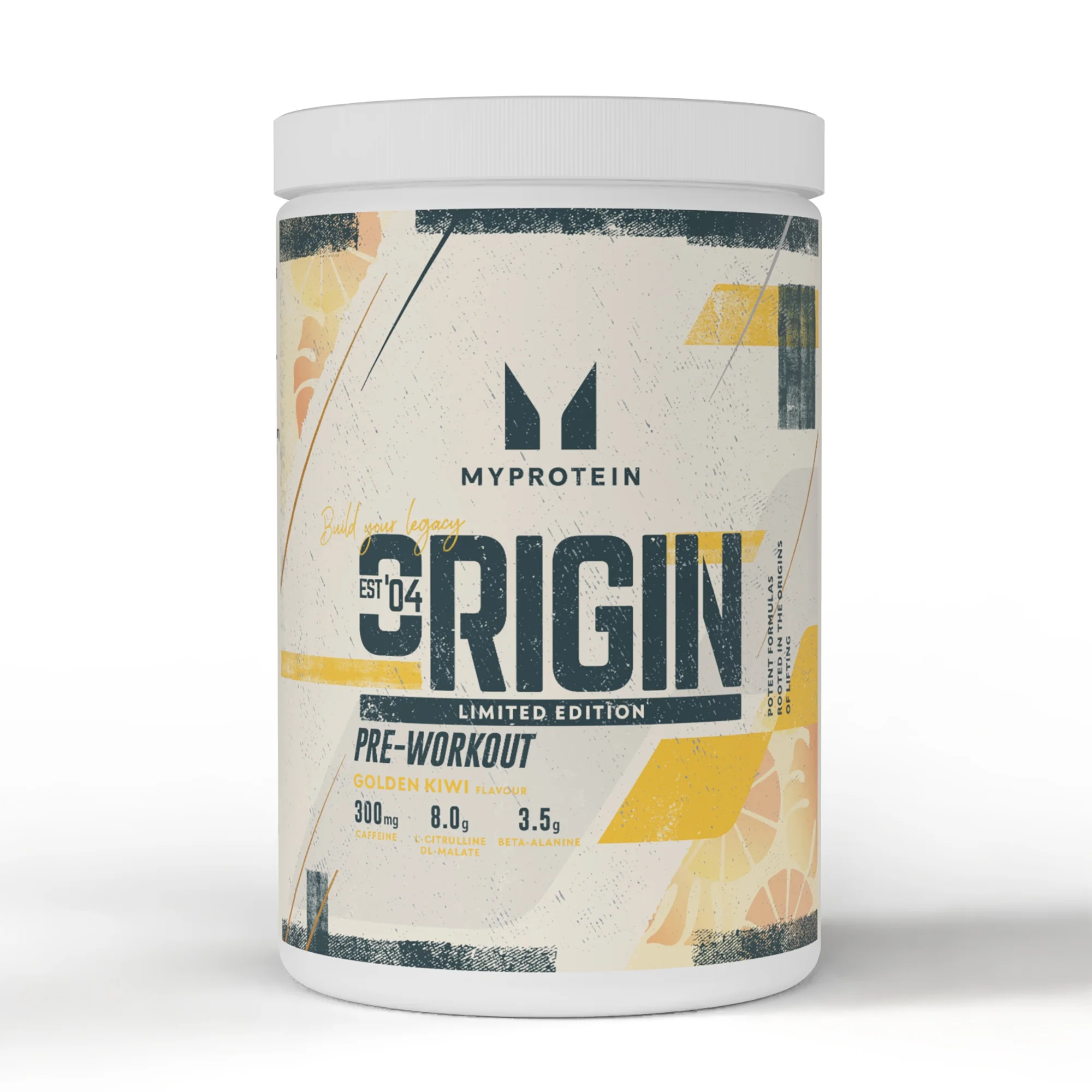 Origin Pre Workout - Golden Kiwi - 600g - Golden Kiwi Image 1