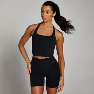 MP Women's Tempo Strappy Racerback Vest - Black - Size L