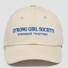 MP Strong Girl Society Cap - Ecru