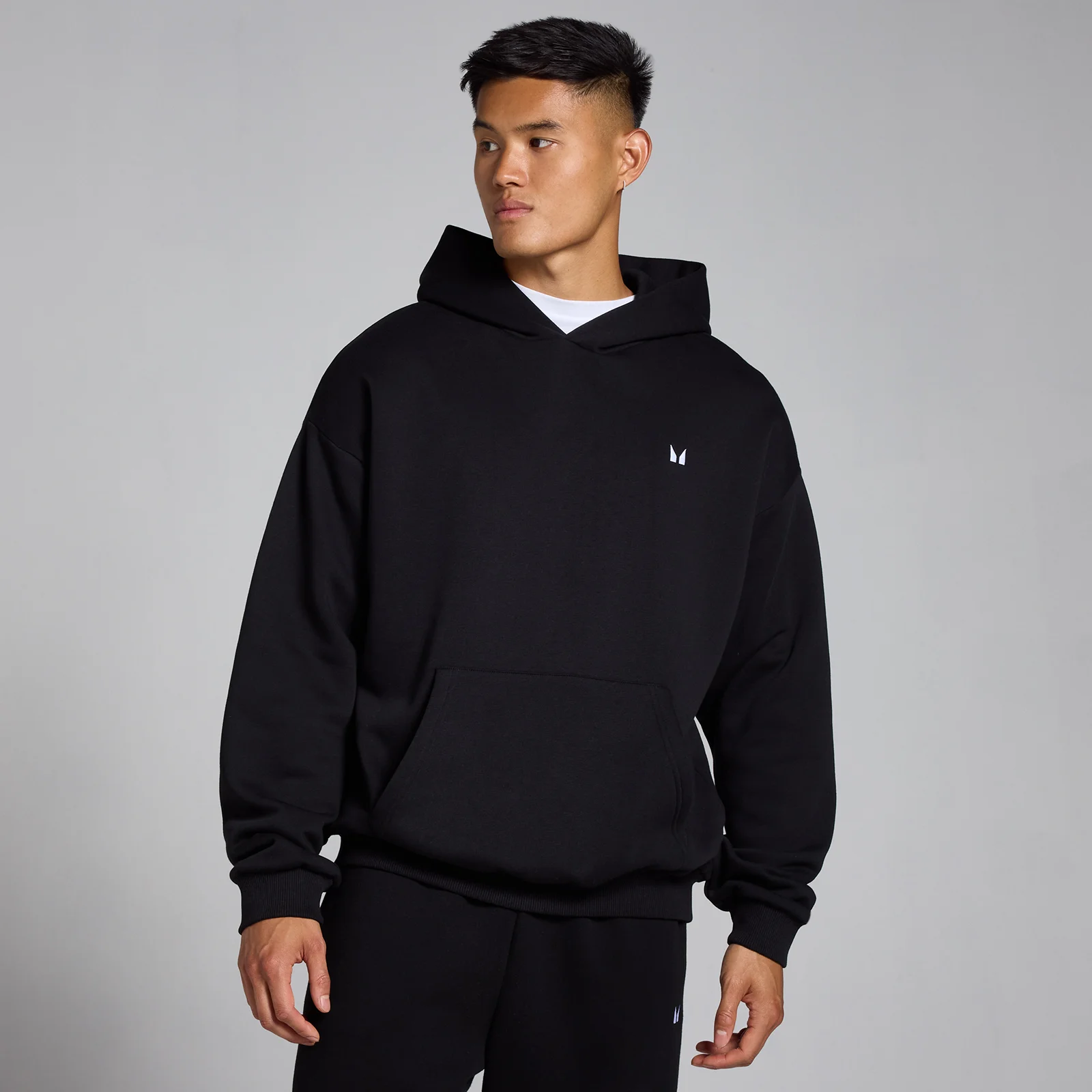 MP Men's Rest Day Oversized Hoodie - Black - XS Image 1