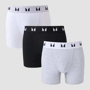 MP Men's Boxers (3 Pack) - Black / White / Grey - Size XXS