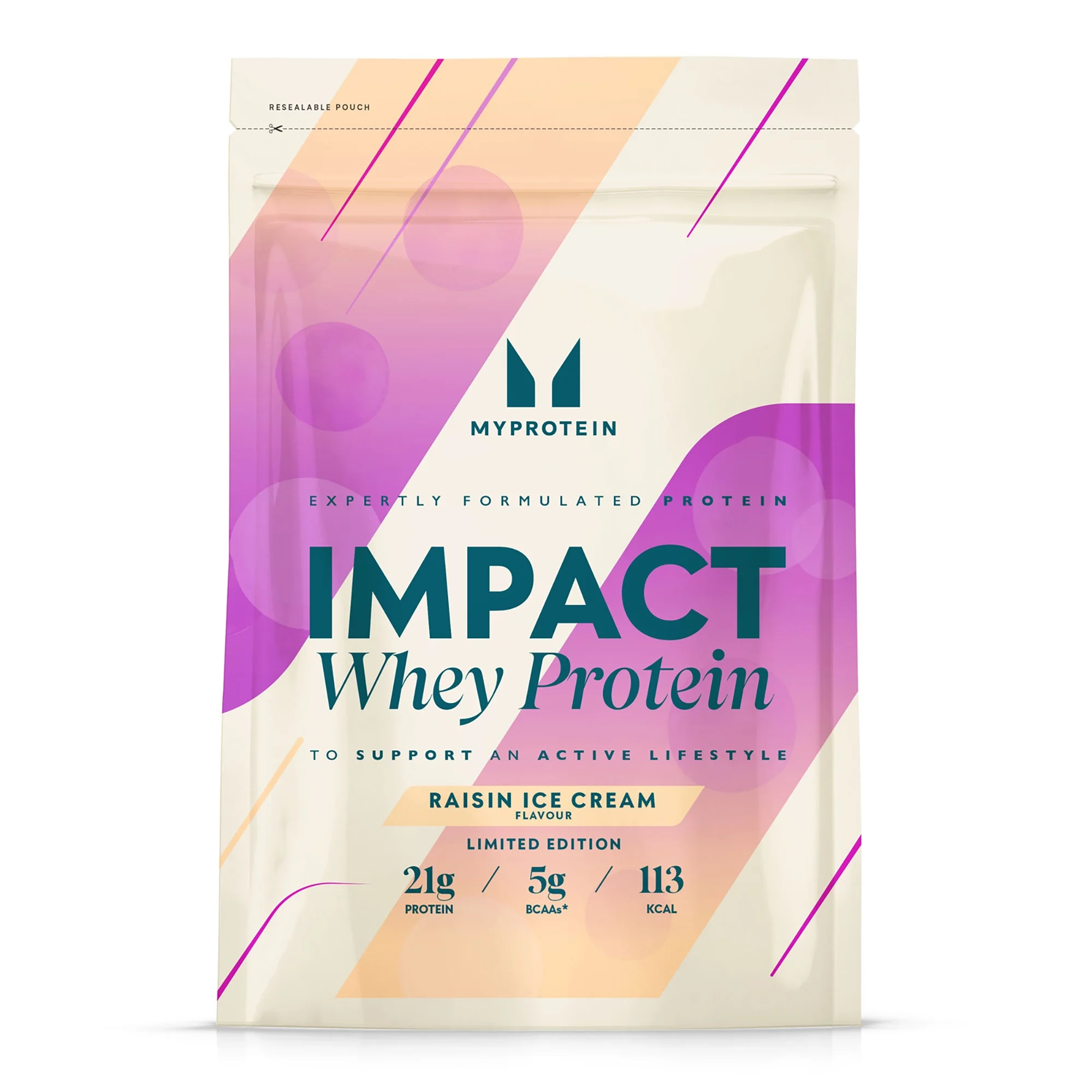 Impact Whey Protein - Raisin Ice Cream - 250g - Raisin Ice Cream Image 1