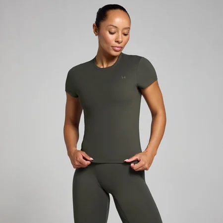 MP Women's Tempo Body Fit Short Sleeve T-Shirt - Night Grey