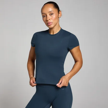 MP Women's Tempo Body Fit Short Sleeve T-Shirt - Dark Sapphire