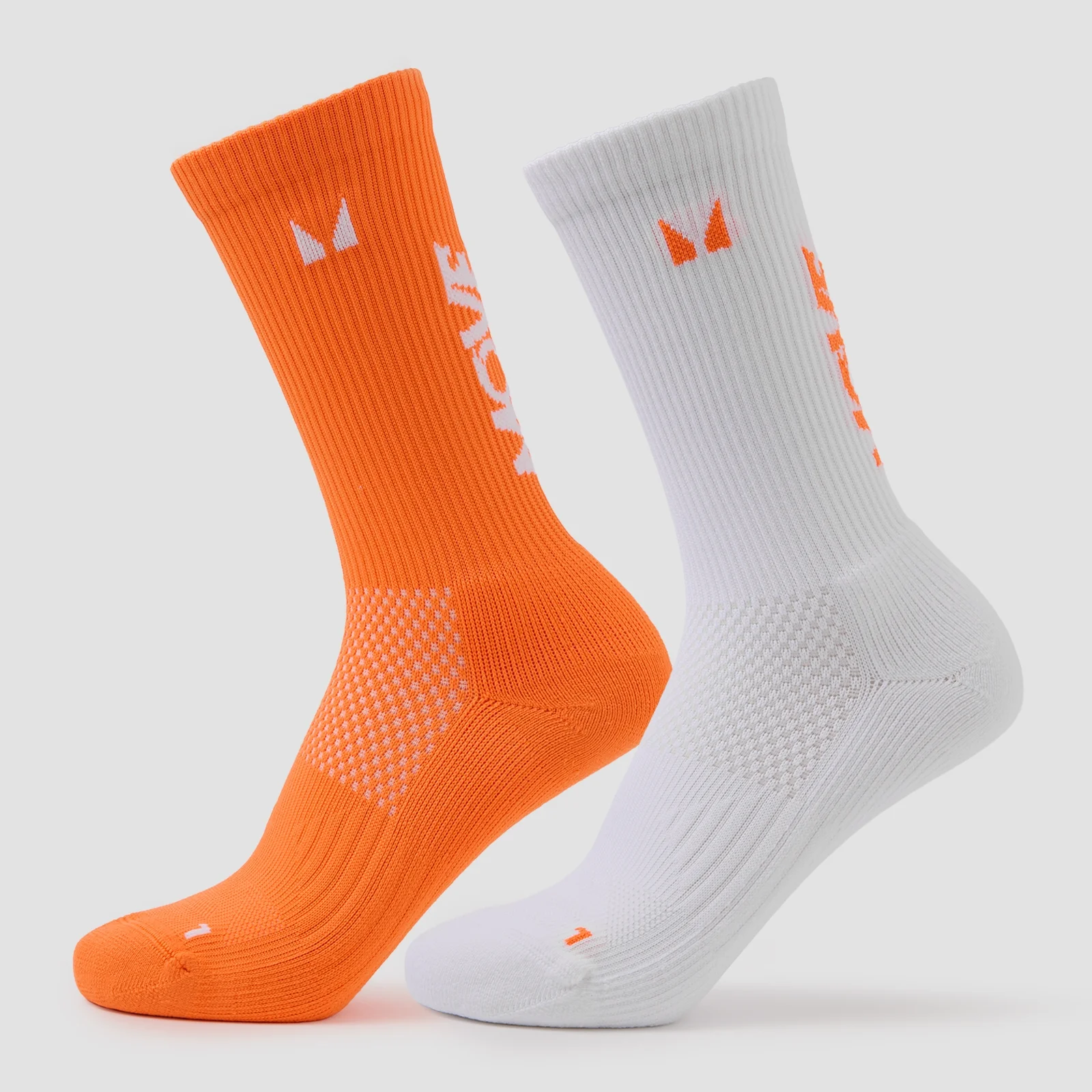 MP Move Club Running Socks (2 pack) - Orange - UK 2-5 Image 1