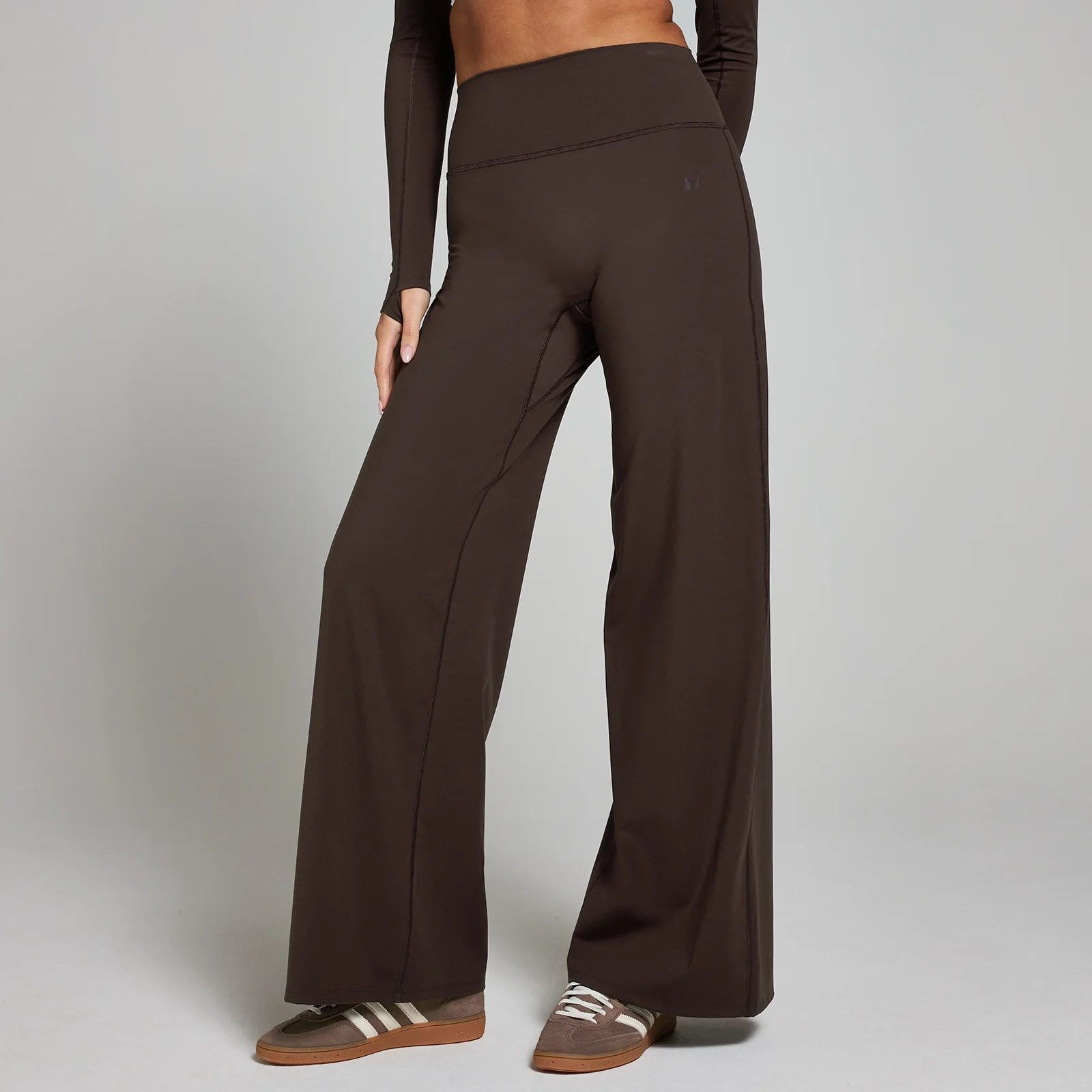 MP Women's Tempo Wide Leg Leggings - Cocoa - S Image 1