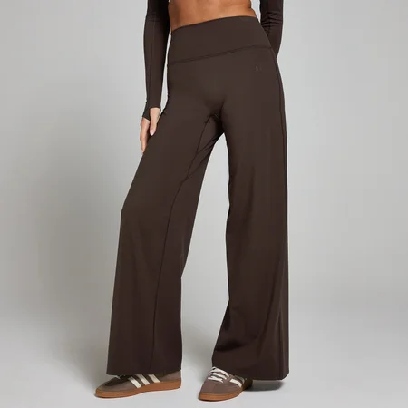 MP Women's Tempo Wide Leg Leggings - Cocoa