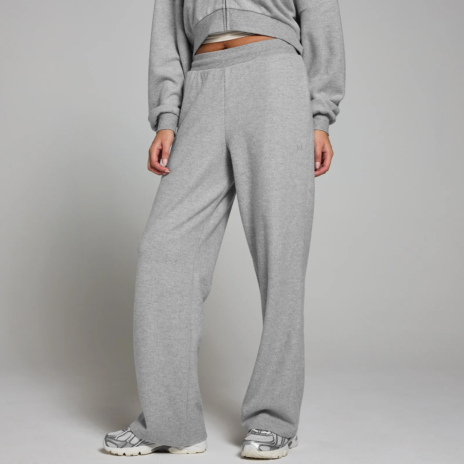 MP Women's Soft Touch Straight Leg Joggers - Grey Marl - XL Image 1