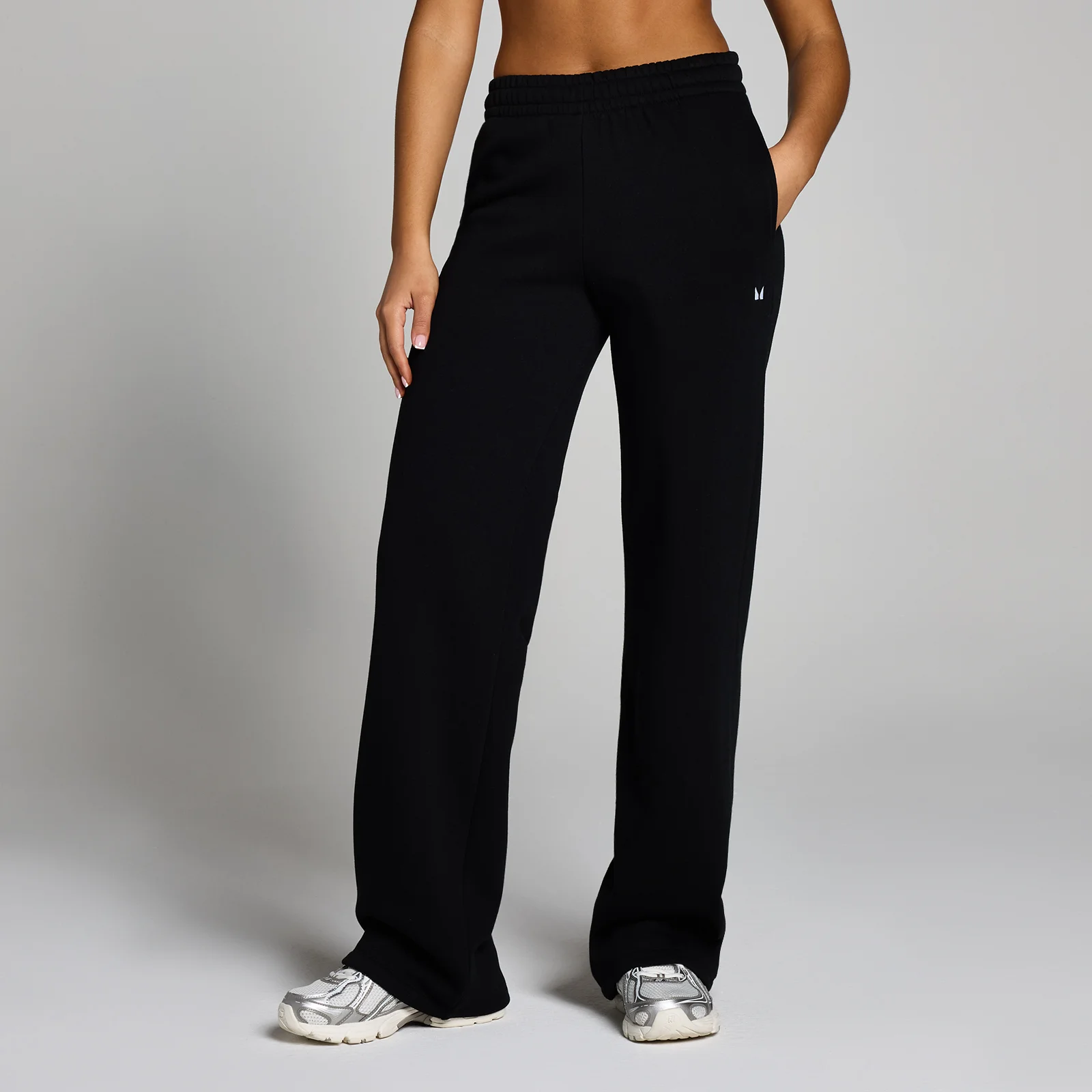 MP Women's Basics Tall Straight Leg Joggers - Black - M Image 1