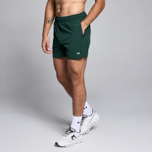 MP Men's Woven Training 5" Shorts - Dark Emerald - Size XS