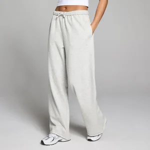 MP Women's Lightweight Loopback Straight Leg Joggers - Grey Marl - Size XS