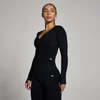 MP Women's Tempo Seamless Cropped Jacket - Black