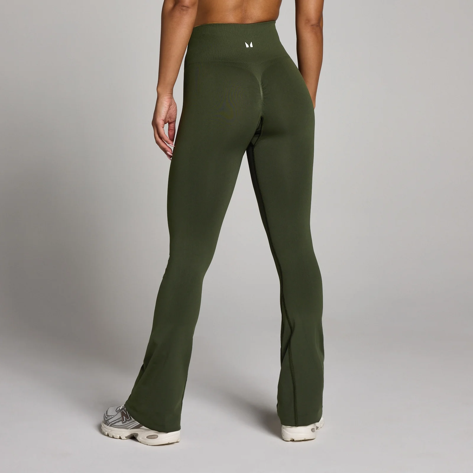 MP Women's Tempo Seamless Flared Leggings - Forest Green - XS Image 1