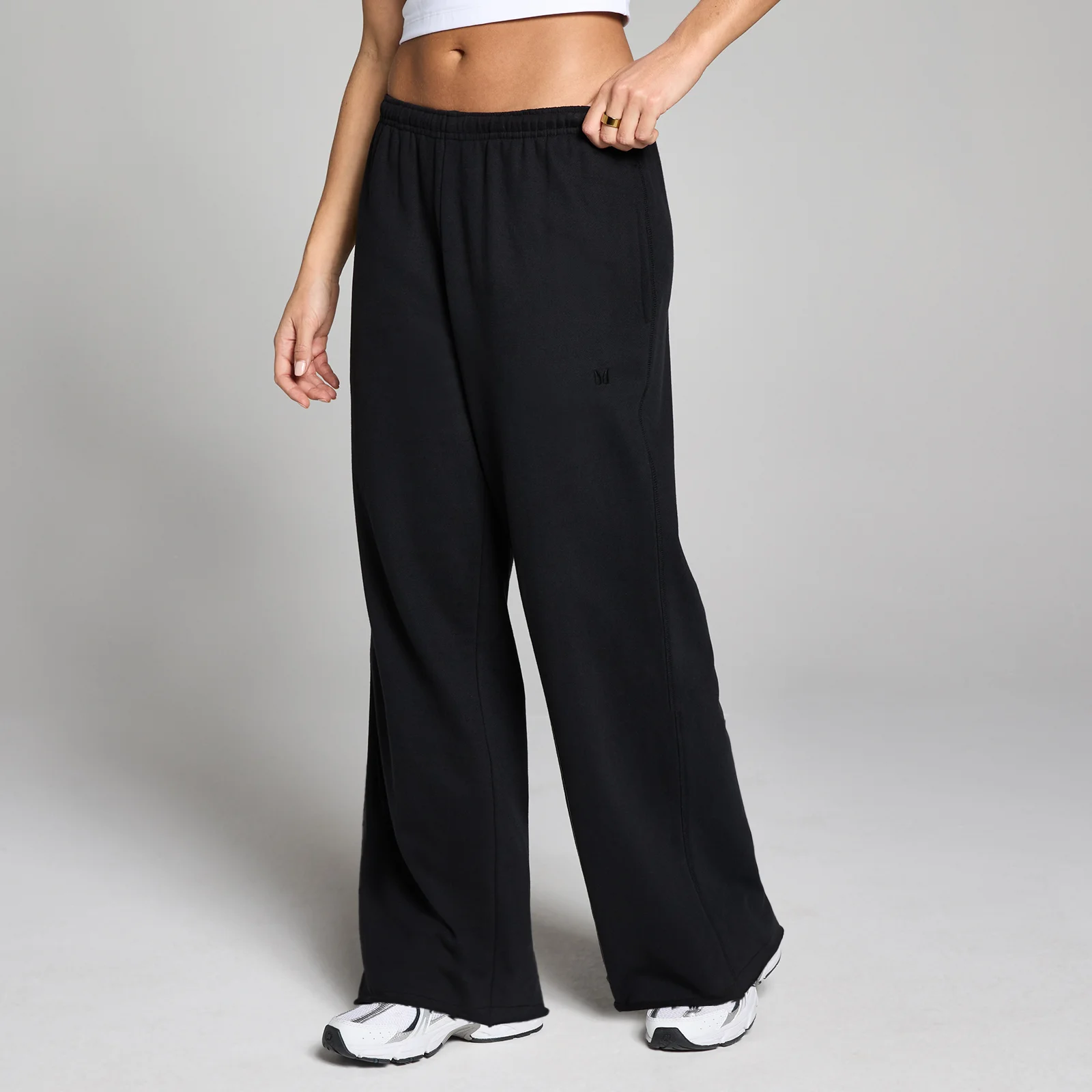 MP Women's Lifestyle Straight Leg Joggers - Washed Black - XXL Image 1