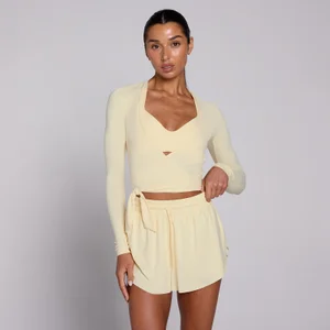 MP Women's Tempo Wrap Top - Butter - Size XS