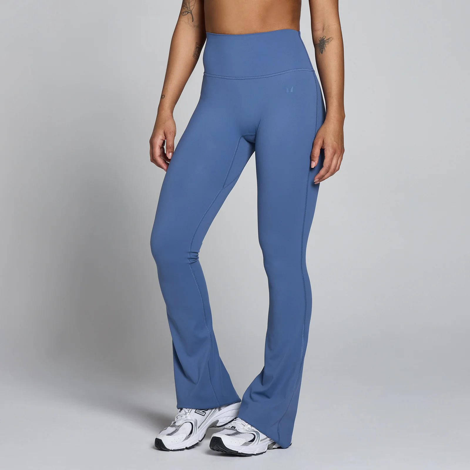 MP Women's Tempo Flared Leggings - Slate Blue - XL Image 1