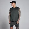 MP Men's Hybrid Oversized Mesh Tank - Washed Black