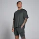 MP Men's Hybrid Oversized Mesh T-Shirt - Washed Black