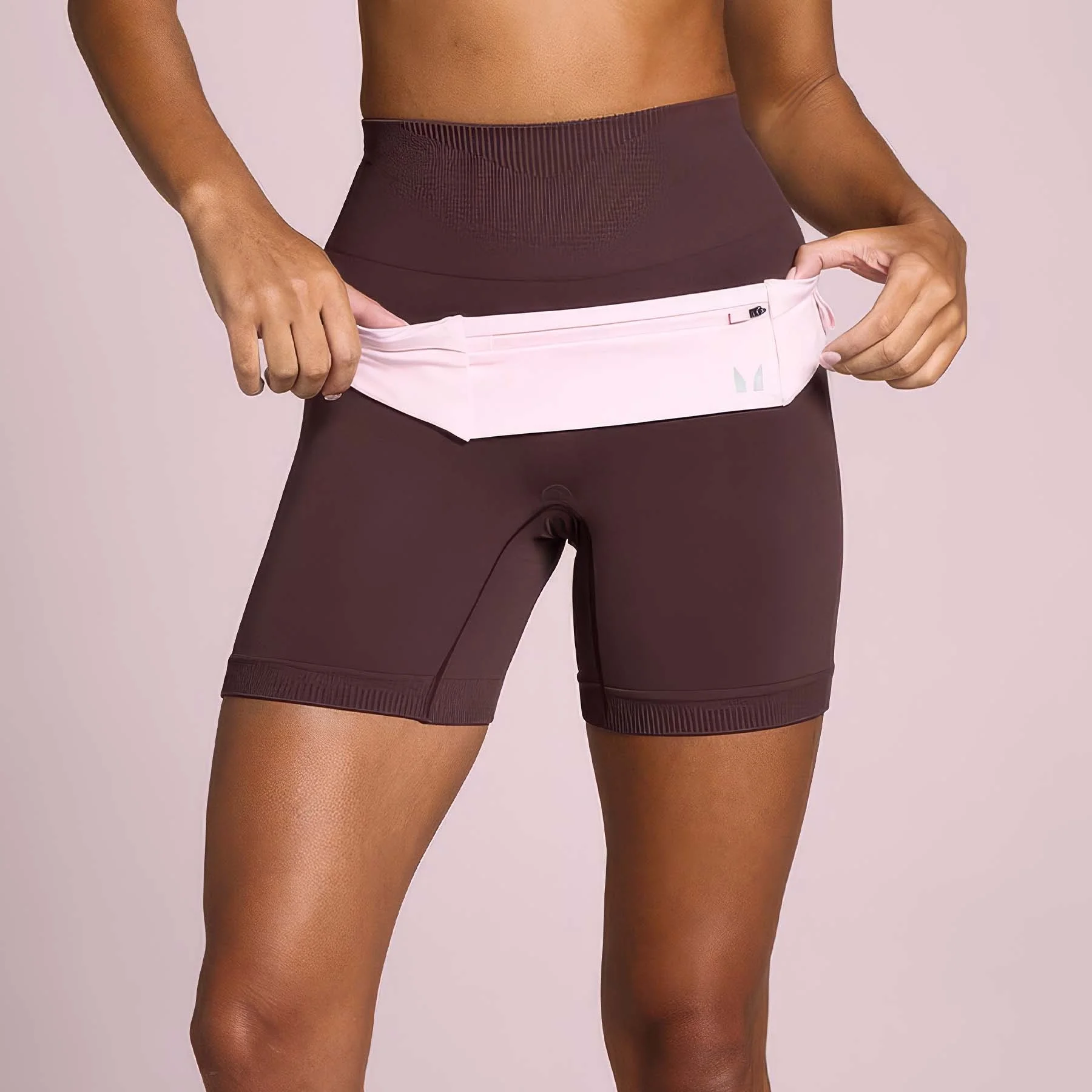 MP Compact Running Belt - Blush - S Image 1