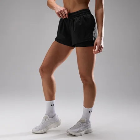 MP Women's Velocity Ultra Gridded Shorts - Black