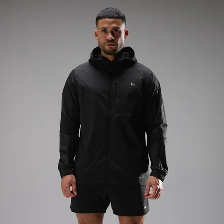 MP Men's Velocity Ultra Lightweight Packable Jacket - Black
