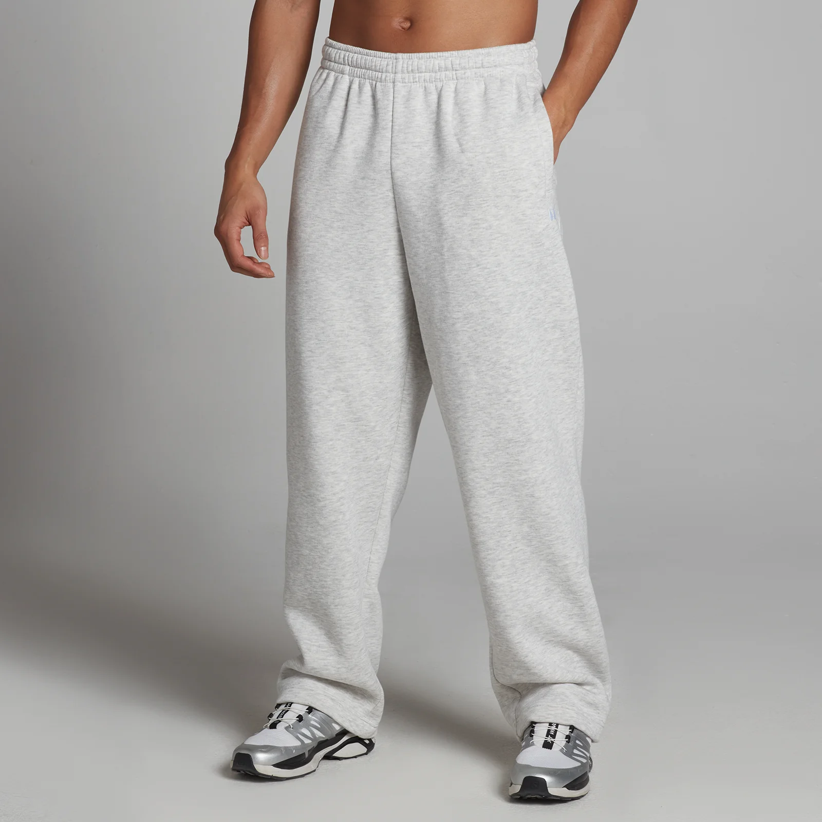 MP Men's Rest Day Straight Leg Jogger - Light Grey Marl - M Image 1