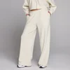 MP Women's Waffle Mid Rise Straight Leg Jogger - Ivory