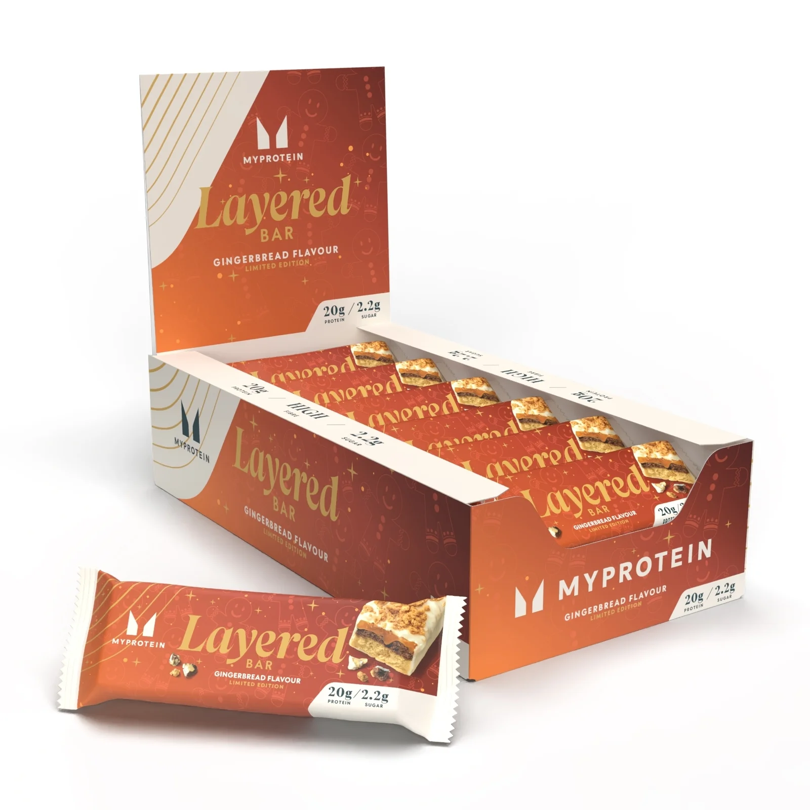 Myprotein Layered Bar (Gingerbread)