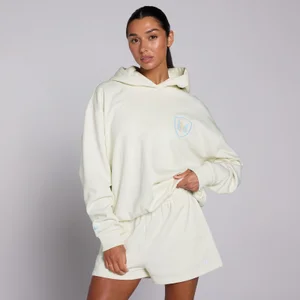 MP Women's Basics SGS Graphic Oversized Hoodie - Mist - Size XXL