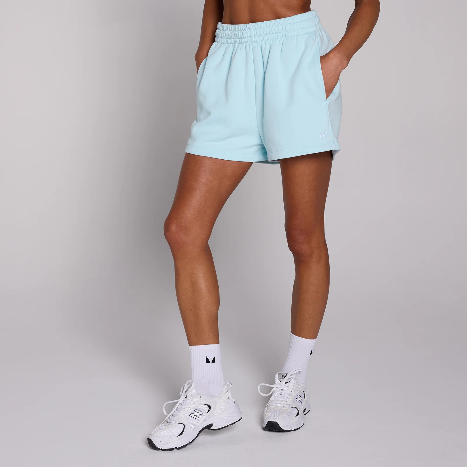 MP Women's Basics Sweat Short - Baby Blue - XXL Image 1