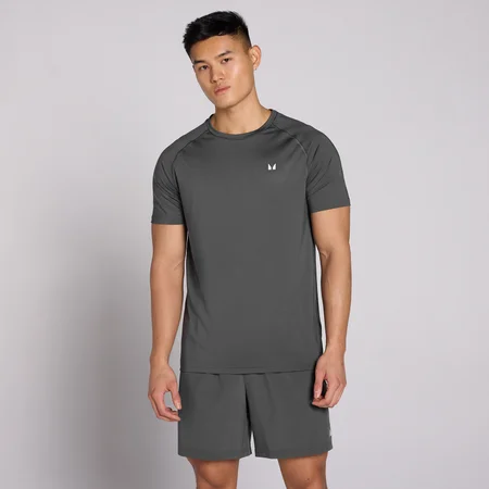 MP Men's Training Short Sleeve T-Shirt - Dark Grey