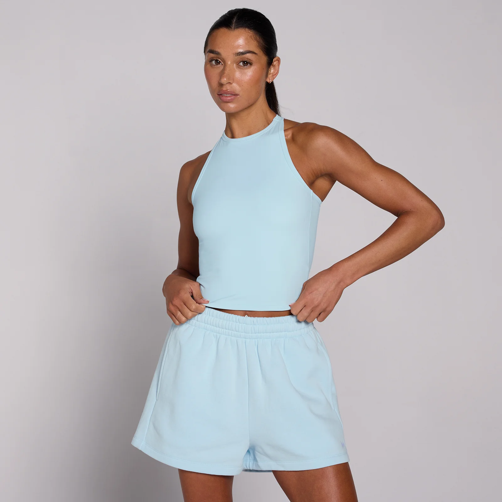 MP Women's Tempo High Neck Vest - Baby Blue - L Image 1