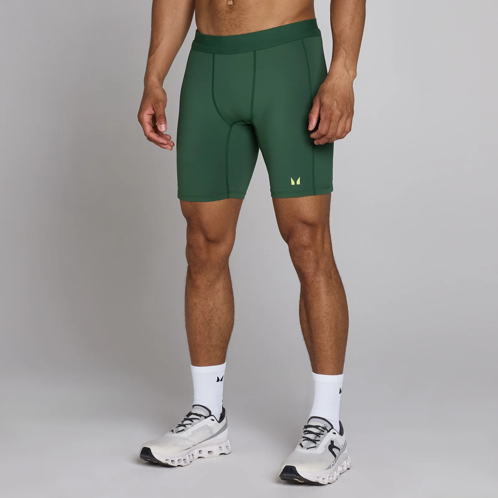 MP Men's Hybrid Pocket Half Tight - Racing Green - XS Image 1