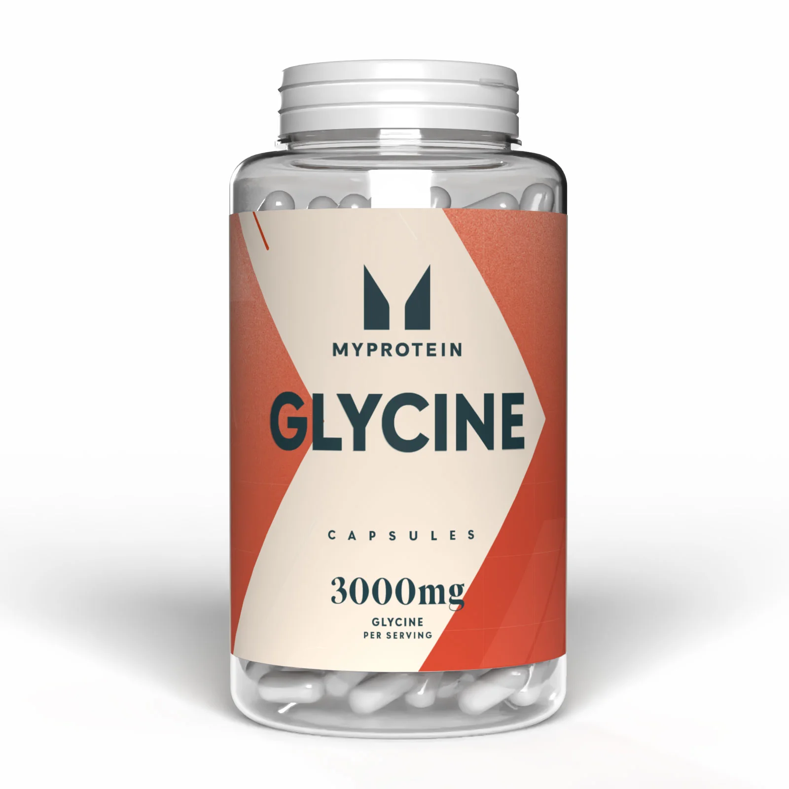 Glycine Capsules - 90 capsules, 30servings - Unflavoured Image 1