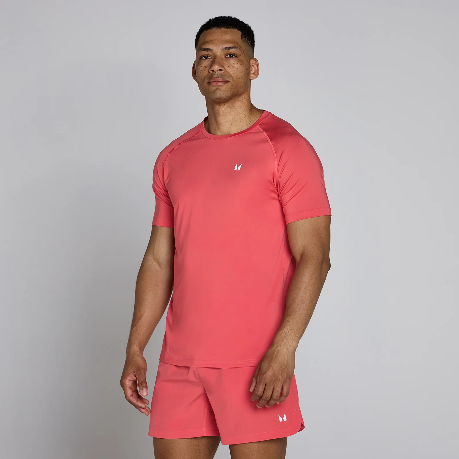 MP Men's Training Short Sleeve T-Shirt - Court Red - XS Image 1