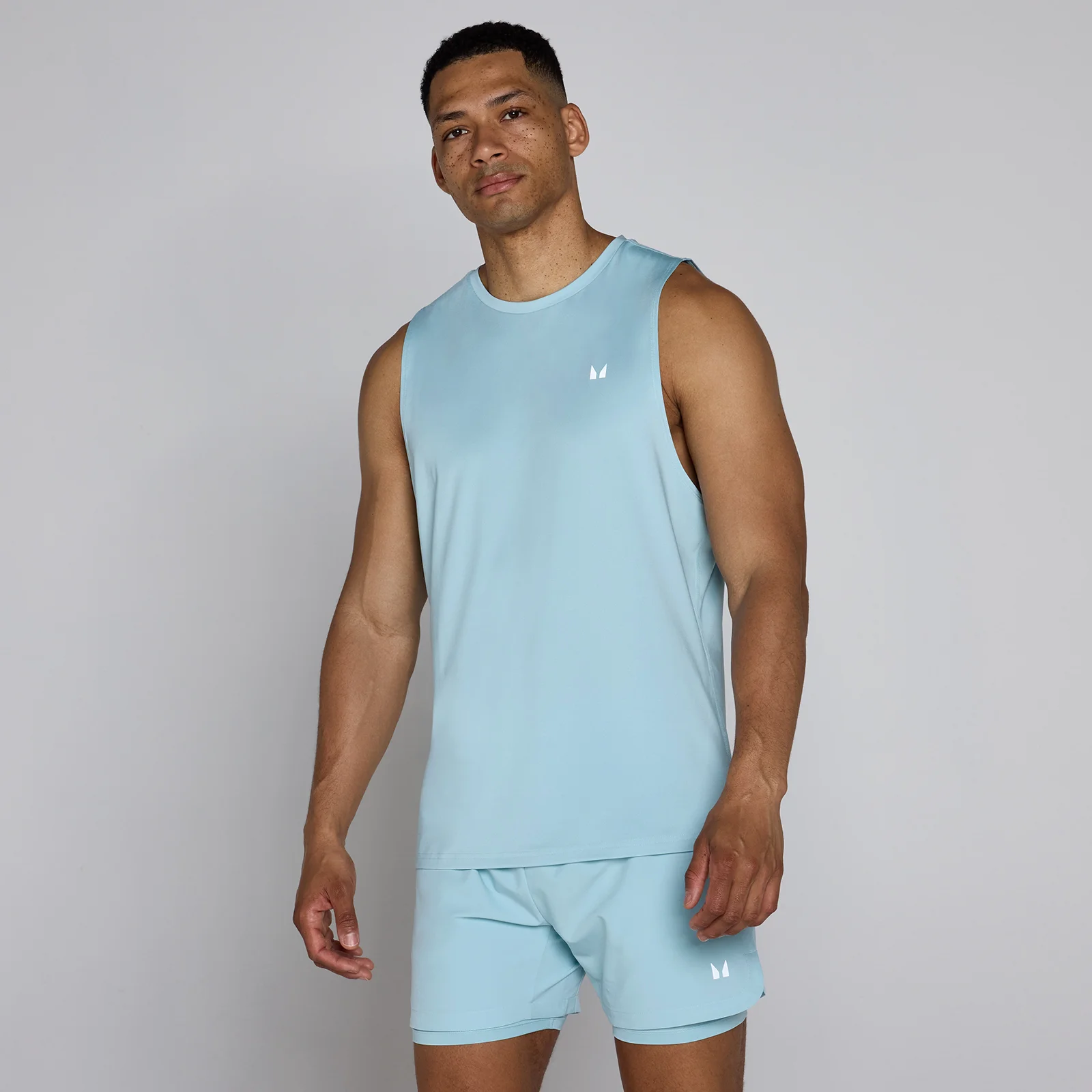 MP Men's Training Short Sleeve Tank - Ice - S Image 1