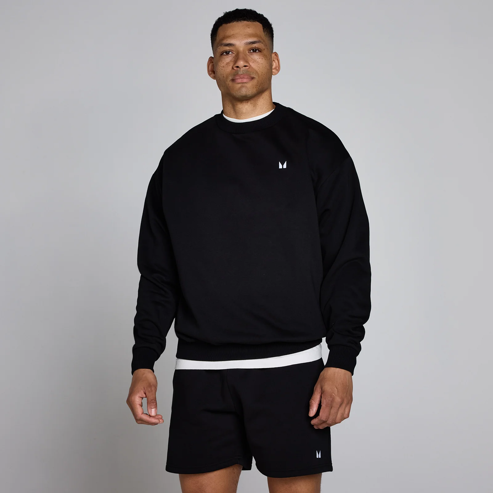 MP Men's Rest Day Oversized Sweatshirt - Black - M Image 1