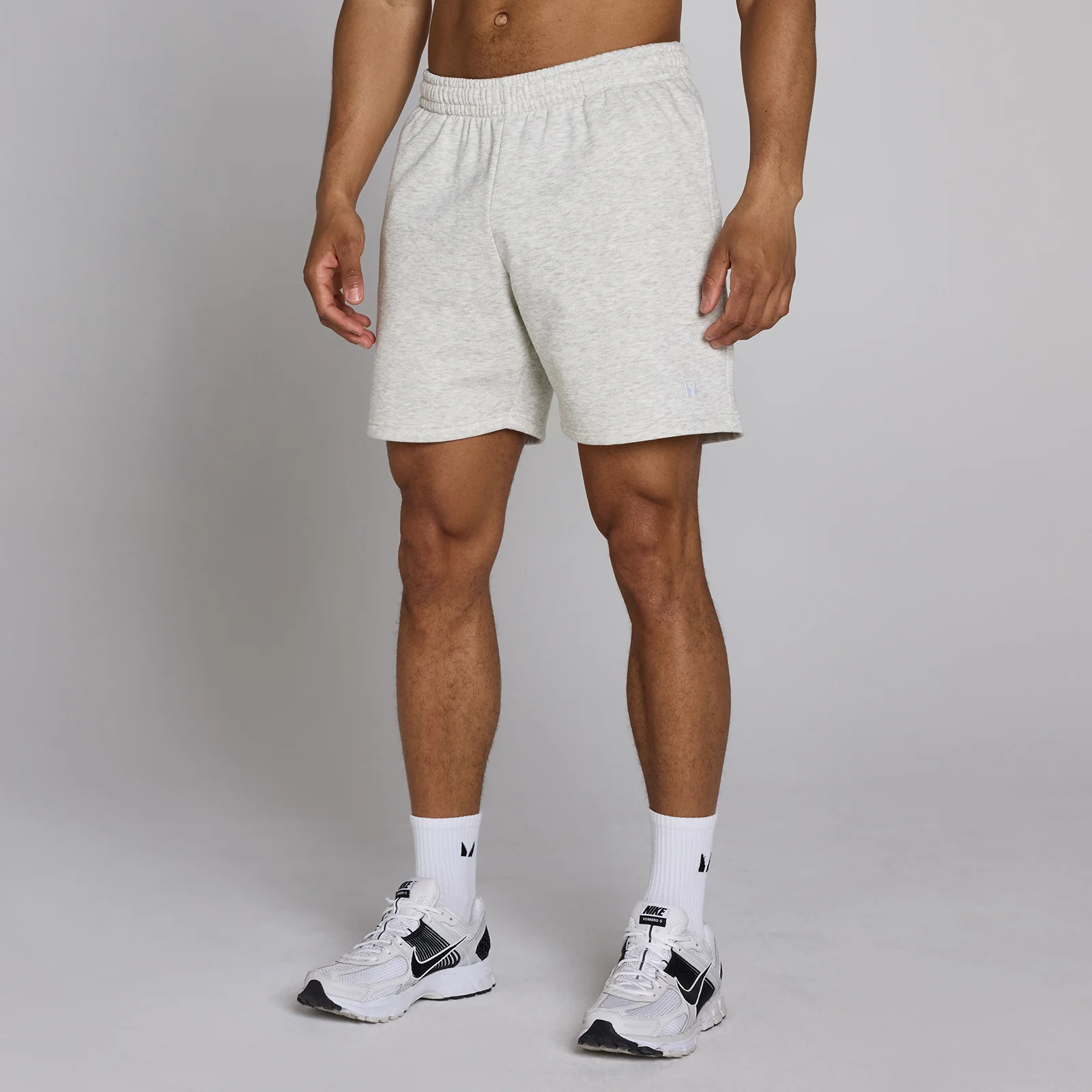 MP Men's Rest Day 7" Sweat Short - Light Grey Marl - XS Image 1