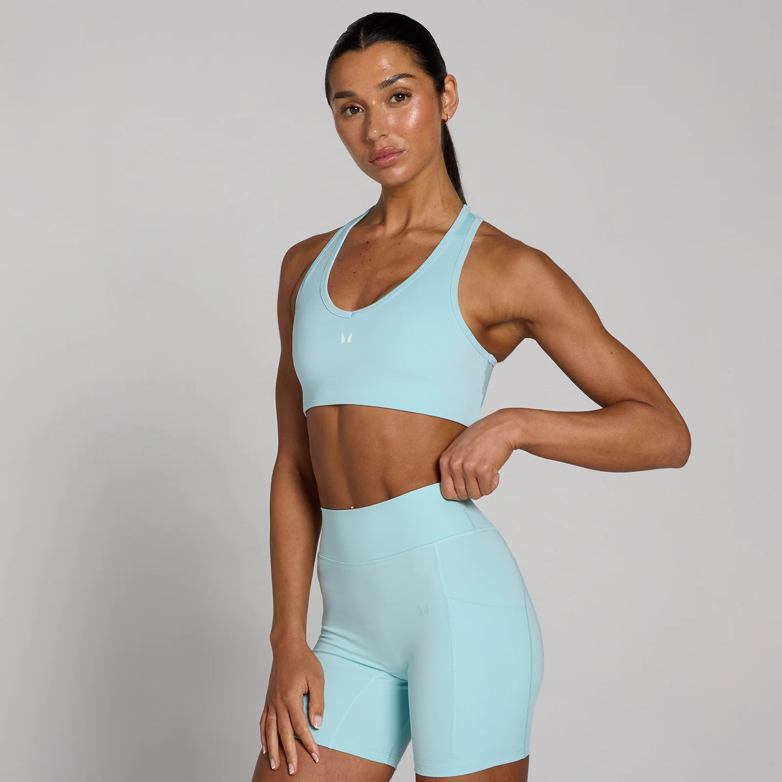 MP Women's Training Racerback Sports Bra - Ice - XL Image 1