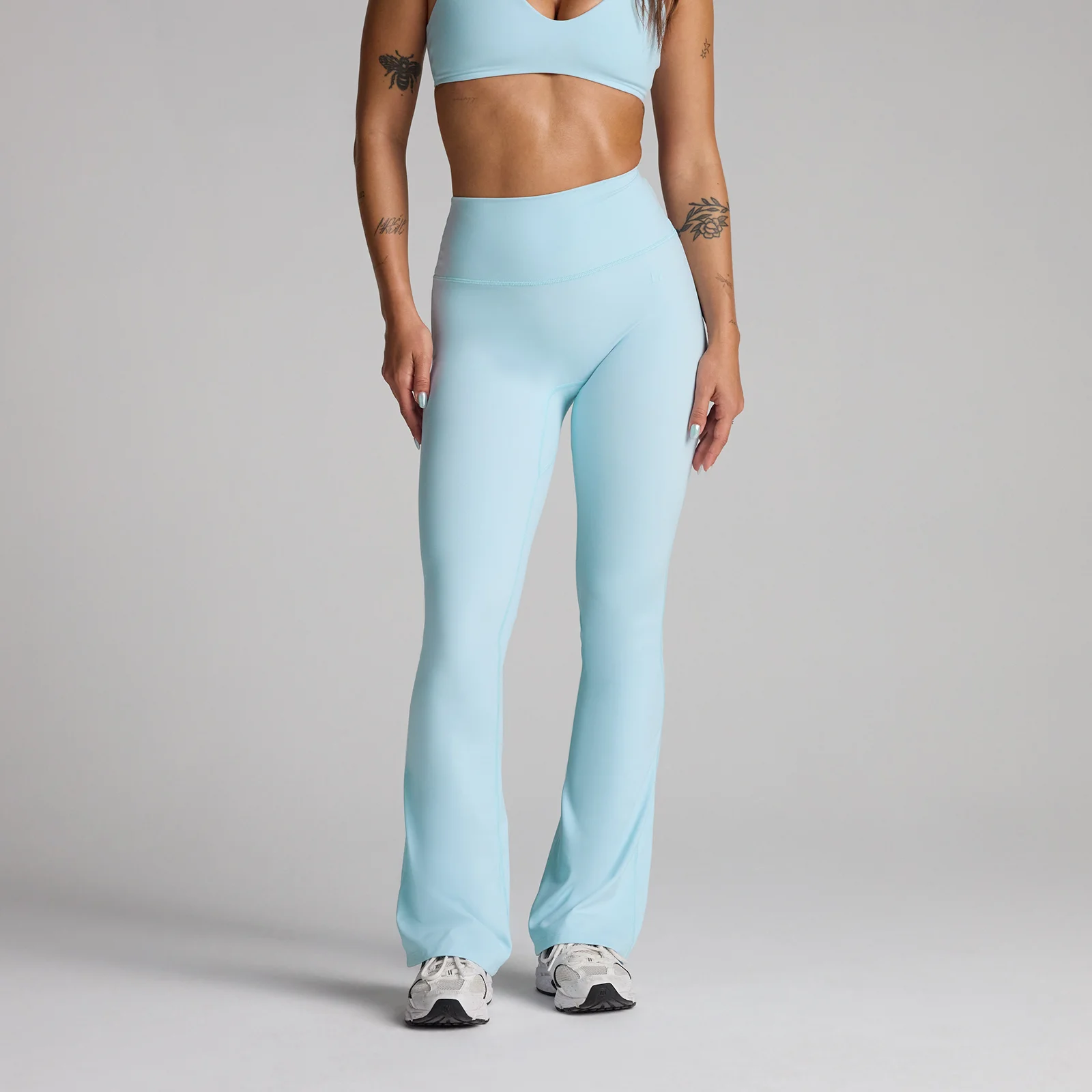 MP Women's Tempo Flared Leggings - Sky Blue - M Image 1
