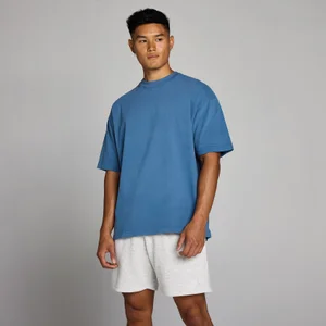 MP Men's Washed Oversized Cotton T-Shirt - Track Blue - Size XS