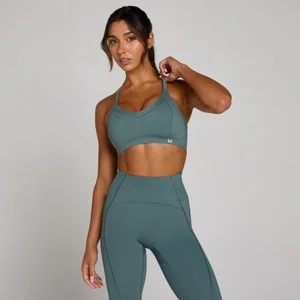 MP Women's Tempo Ultra Racerback Sports Bra - Future Blue - Size XS
